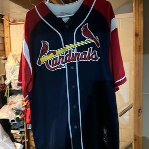 Brand st.Louis cardinals baseball jersey large majestic